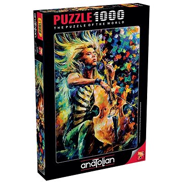 

Anatolian Puzzle Violoncellistka 1000 dílků