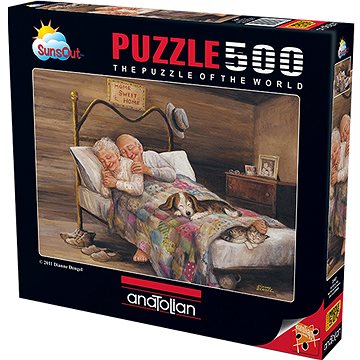 

Anatolian Puzzle Všude dobře, doma nejlíp 500 dílků