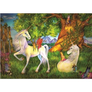 

Art puzzle Puzzle Jednorožci 100 dílků