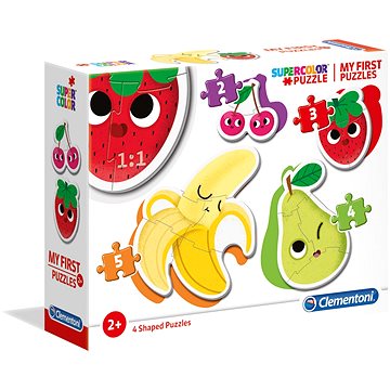 

Clementoni Moje první puzzle Ovoce 4v1 (2,3,4,5 dílků)