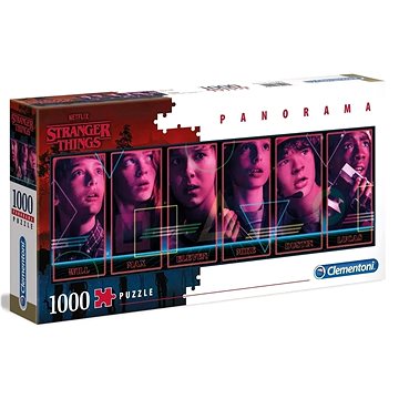 

Clementoni Panoramatické puzzle Netflix: Stranger Things 1000 dílků