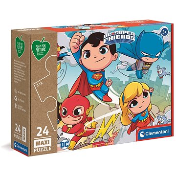 

Clementoni Play For Future Puzzle DC Superfriends MAXI 24 dílků