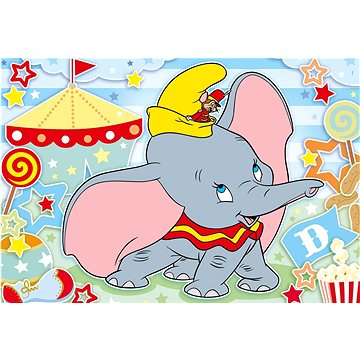 Clementoni Puzzle Dumbo MAXI 24 dílků - Puzzle