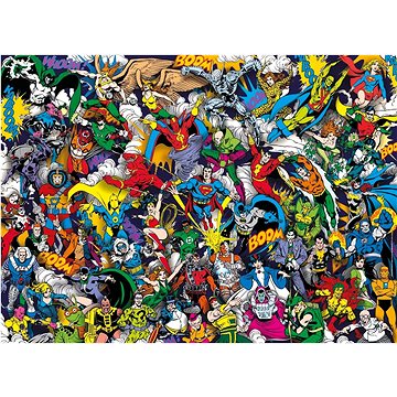 makkelijk te gebruiken Boos worden Missend Clementoni Puzzle Impossible: DC Comics Justice League 1000 pieces - Jigsaw  | Alza.cz