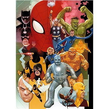 

Clementoni Puzzle Marvel 80 let, 1000 dílků