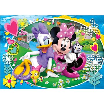 

Clementoni Puzzle Minnie a Daisy: Na výletě MAXI 104 dílků