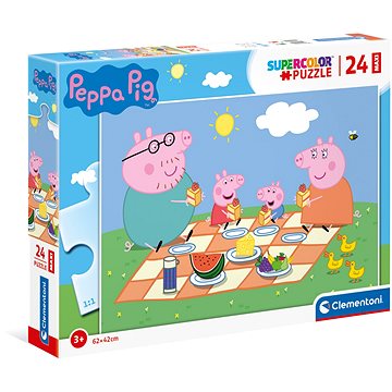 

Clementoni Puzzle Prasátko Peppa MAXI 24 dílků