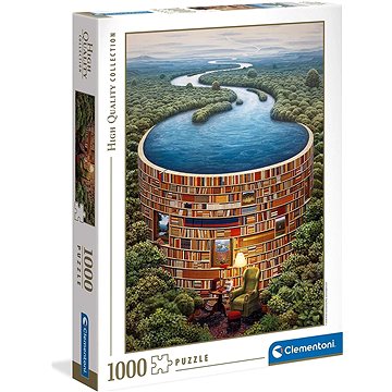 

Clementoni Puzzle Přehrada z knih 1000 dílků