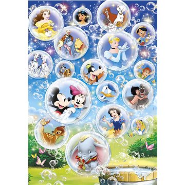 Clementoni Puzzle Svět Disney 104 dílků - Puzzle