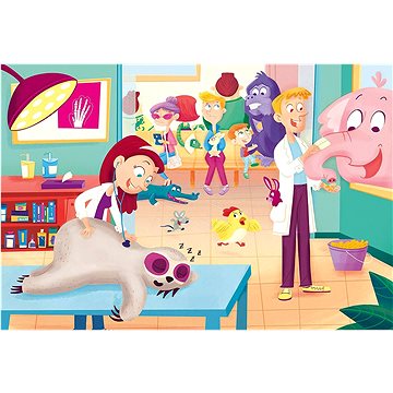 

Clementoni Puzzle U veterináře MAXI 60 dílků