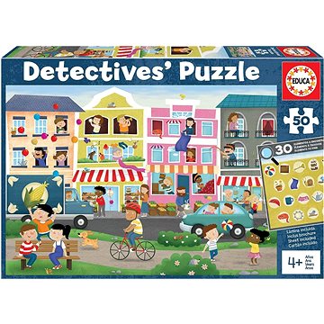 

Educa Detektivní puzzle Město 50 dílků