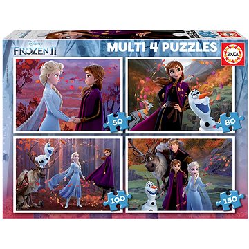 

Educa Puzzle Ledové království 2, 4v1 (50,80,100,150 dílků)
