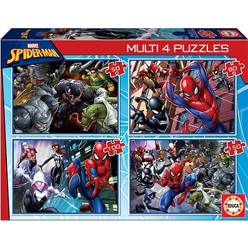 

Educa Puzzle Spiderman 4v1 (50,80,100,150 dílků)
