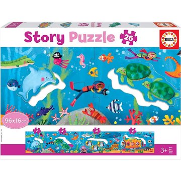 

Educa Story puzzle Podmořský svět 26 dílků