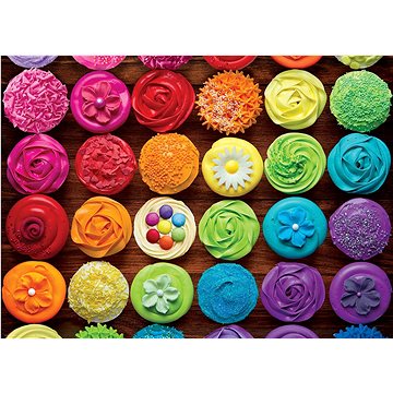 

Eurographics Puzzle Dortíková duha 1000 dílků (Cupcake)