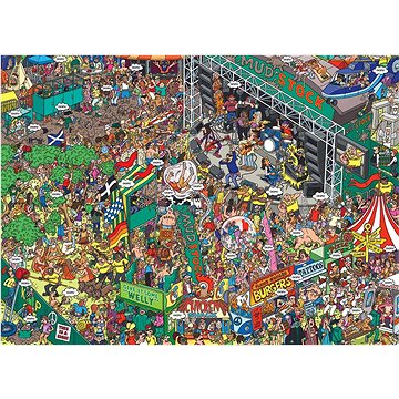 

Eurographics Puzzle Jejda! XL 500 dílků