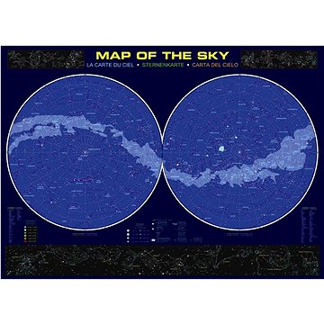 

Eurographics Puzzle Mapa nebe 1000 dílků