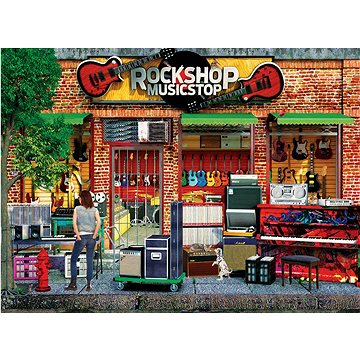 

Eurographics Puzzle Rock Shop 1000 dílků