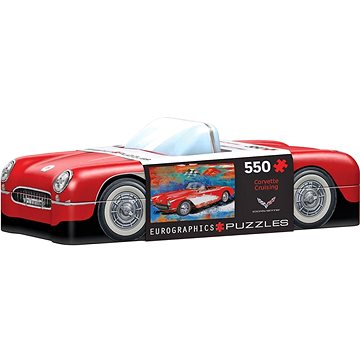 

Eurographics Puzzle v plechové krabičce Corvette 550 dílků