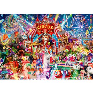 

Jumbo Puzzle Noc v cirkuse 5000 dílků