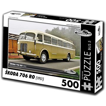 

Retro-auta Puzzle Bus č. 5 Škoda 706 RO (1951) 500 dílků