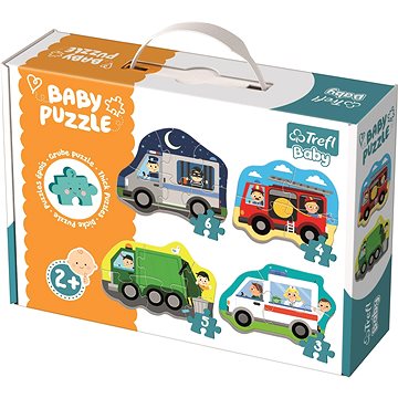

Trefl Baby puzzle Dopravní prostředky 4v1 (3,4,5,6 dílků)