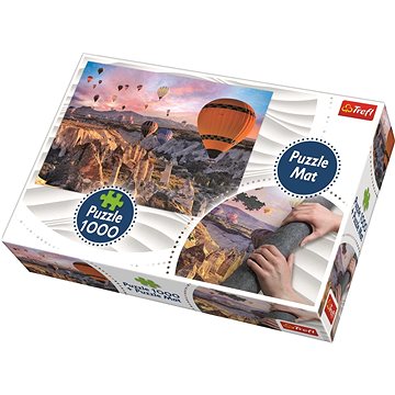 

Trefl Puzzle Balóny nad Kappadokií 1000 dílků + Podložka pod puzzle