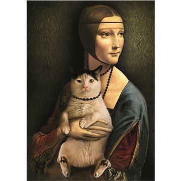 

Trefl Puzzle Dáma s kočkou 1000 dílků