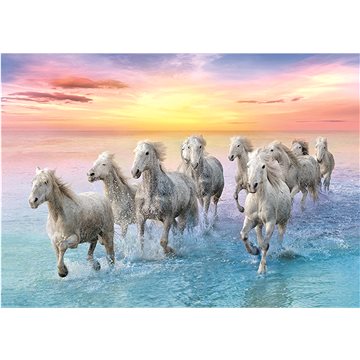 

Trefl Puzzle Stádo běžících běloušů 500 dílků