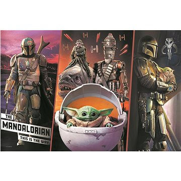 

Trefl Puzzle The Mandalorian: Tajemný Baby Yoda 300 dílků
