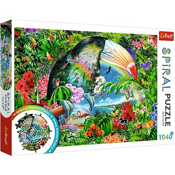 

Trefl Spiral puzzle Tropická zvířata 1040 dílků