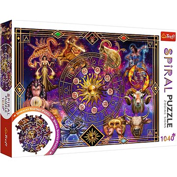 

Trefl Spiral puzzle Znamení zvěrokruhu 1040 dílků