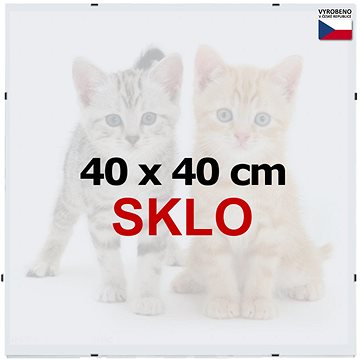 

BFHM Rám na puzzle Euroclip, 40 × 40 cm, sklo