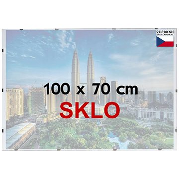 

BFHM Rám na puzzle Euroclip, 100 × 70 cm, sklo