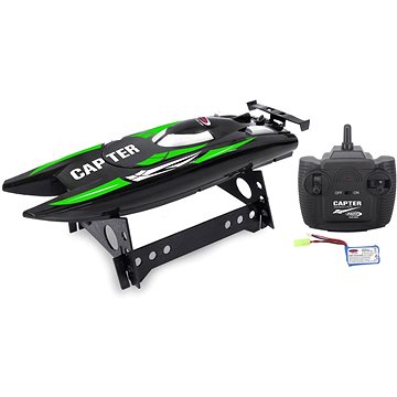 

Loď Capter Speedboot černá/zelená LiPo 7,4V 2,4GHz