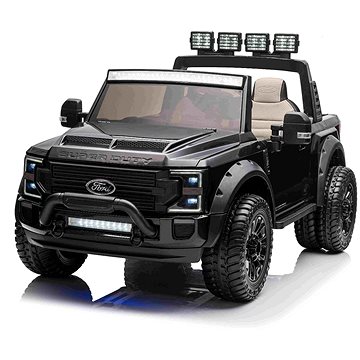 

Elektrické autíčko Ford Super Duty 24V, černé