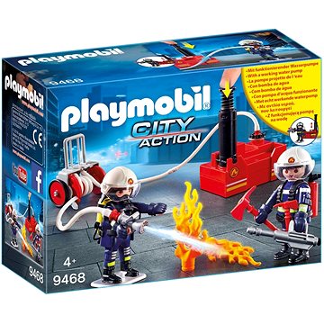 

Playmobil Hasiči s vodním čerpadlem