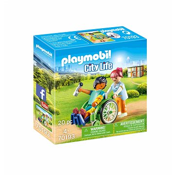 

Playmobil Pacient na invalidním vozíku