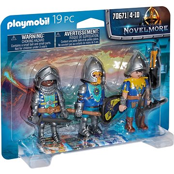 

Playmobil Trojice rytířů z Novelmore