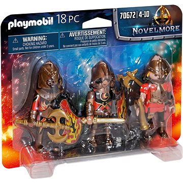 

Playmobil Trojice Burnhamských nájezdníků