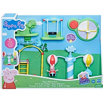 Prasátko Peppa Balónový park - set - Doplňky k figurkám