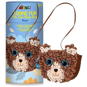 Avenir Vyšij si kabelku - medvěd - Šití pro děti