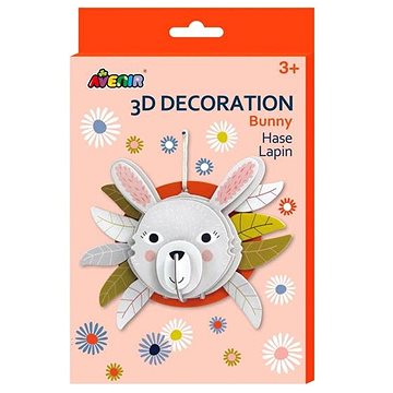 

Avenir Dekorace 3D na zeď - králík