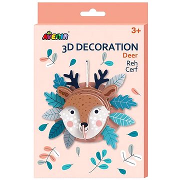 

Avenir Dekorace 3D na zeď - jelen