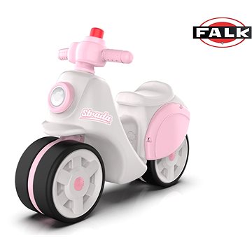

Falk Odrážedlo s tichými koly růžové