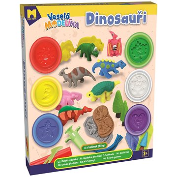 

Veselá modelína dinosauři