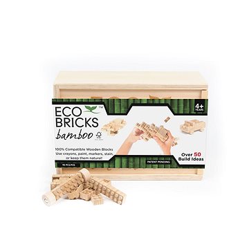 

Once Kids Eco-Bricks Bambus 90 dílů