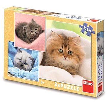 

Roztomilá koťátka 3x55 puzzle