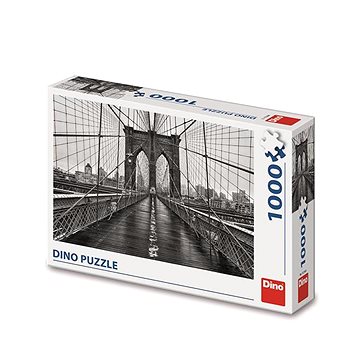 Černobílý New York 1000 puzzle - Puzzle