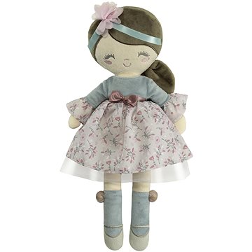 

DeCuevas 20045 Plyšová panenka PROVENZA -36 cm s kolébkou